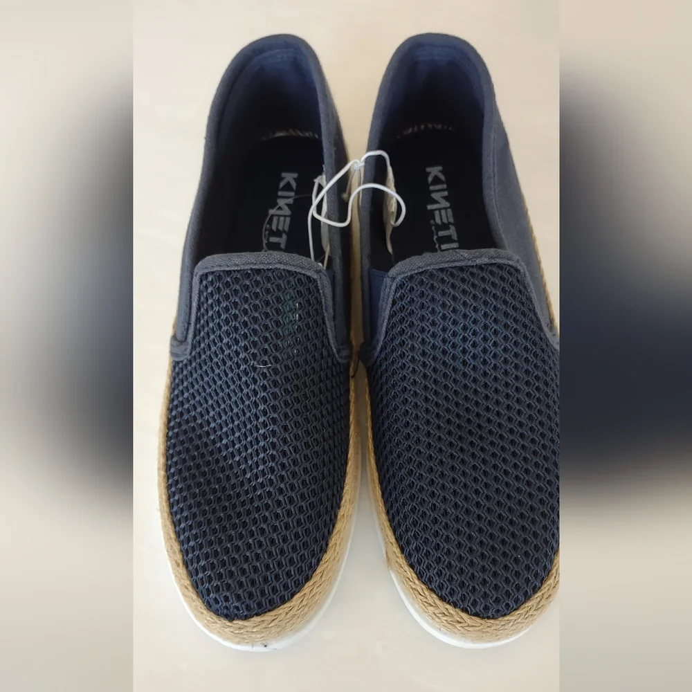 Kinetic Energy Navy Slip-On Espadrilles